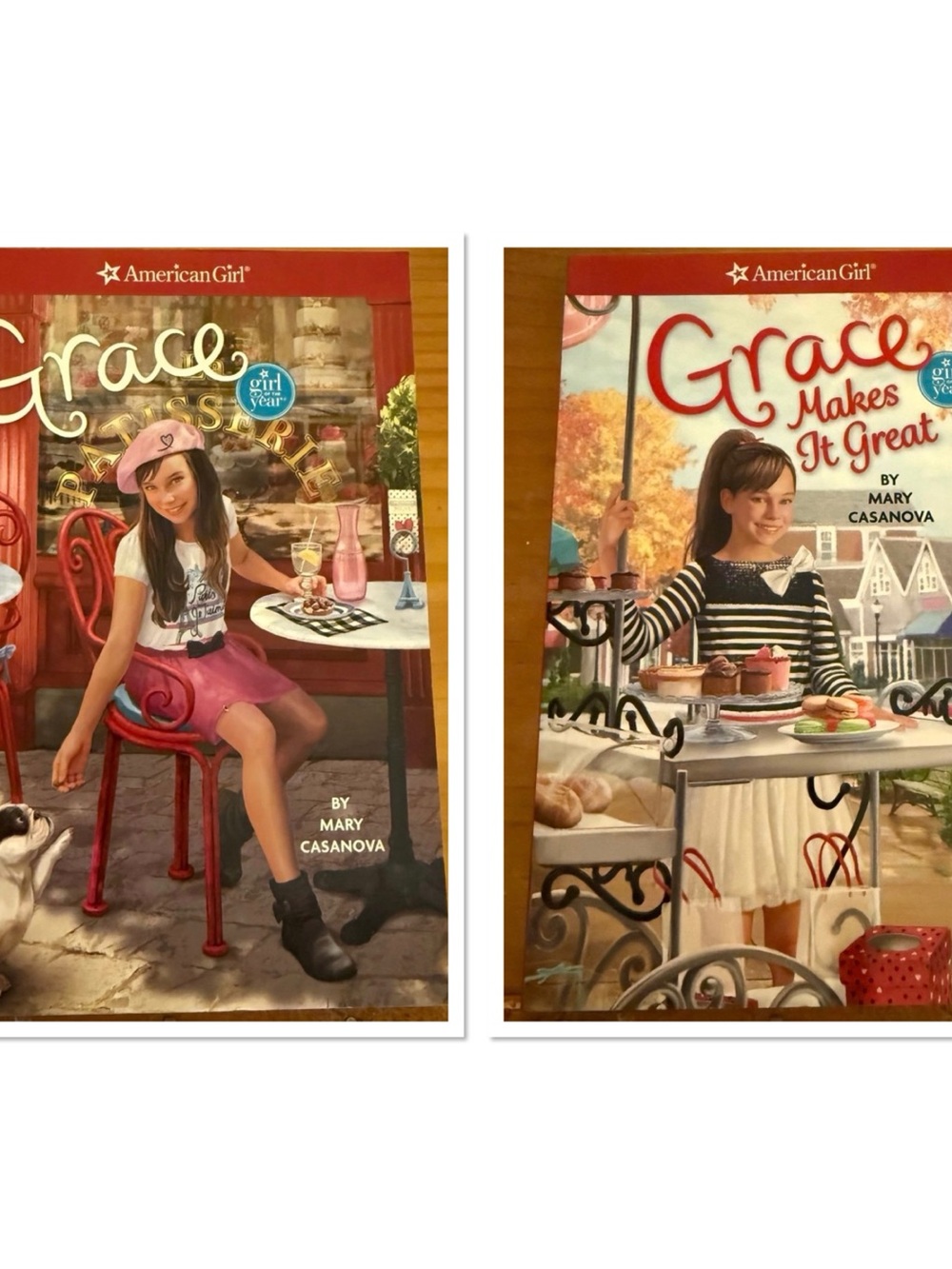 American Girl Grace Paperback Book Set by Mary Casanova Children’s Book